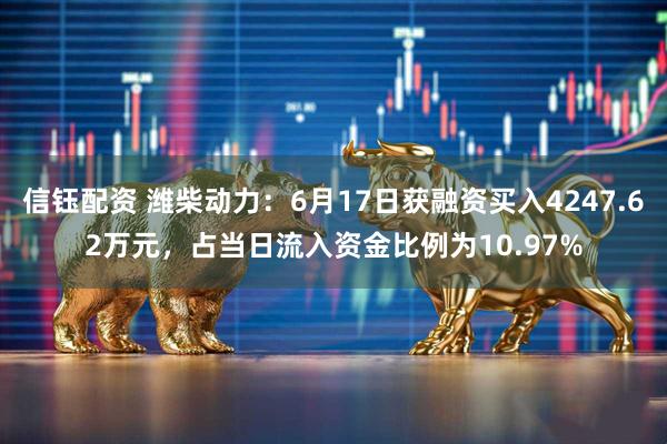 信钰配资 潍柴动力：6月17日获融资买入4247.62万元，占当日流入资金比例为10.97%