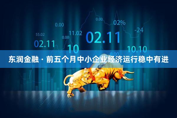 东润金融 · 前五个月中小企业经济运行稳中有进