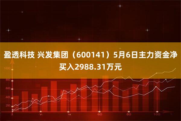 盈透科技 兴发集团（600141）5月6日主力资金净买入2988.31万元