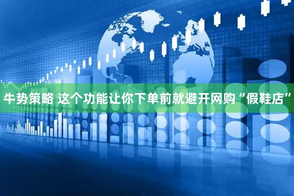 牛势策略 这个功能让你下单前就避开网购“假鞋店”