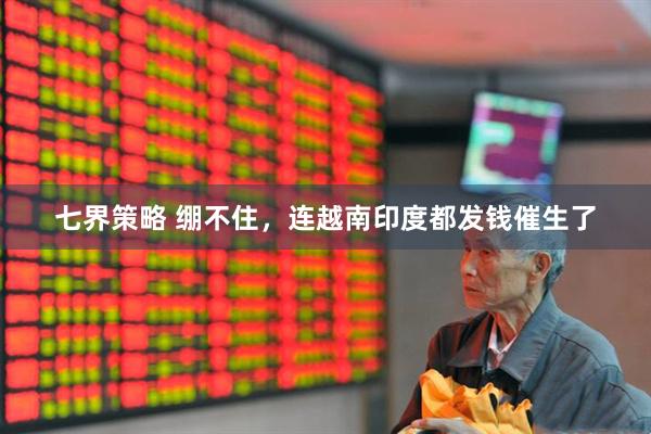 七界策略 绷不住，连越南印度都发钱催生了